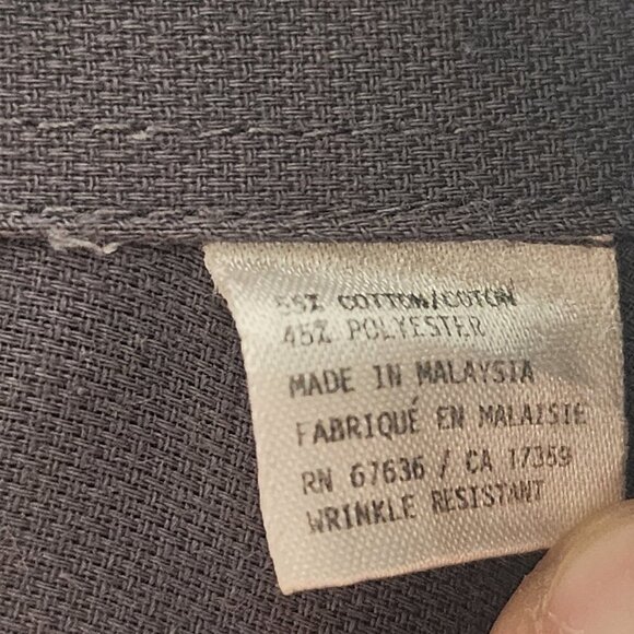 Yves Saint Laurent Shirt Mens Large Button Up Dress Wrinkle Resistant Pocket - Picture 5 of 8